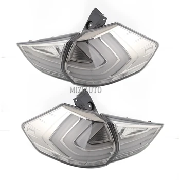 

1 pair Tail light for Nissan X-trail fog Bumper 2014-2017 reflector LED Rear Lamp DRL+Brake+Park+Signal inner/outer promotion