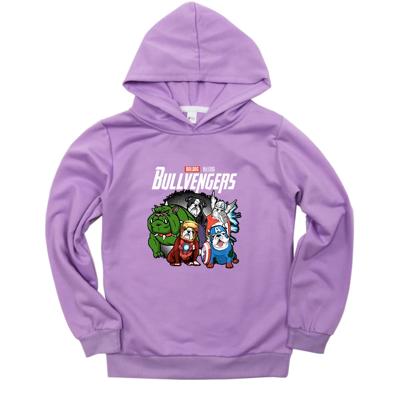 Hot Children Sweatshirt Dog Print Hooded Sweatshirt Kids Hoodies Full Sleeve Pullover Casual Children Clothing Moletom Infantil - Color: Hoodies 8