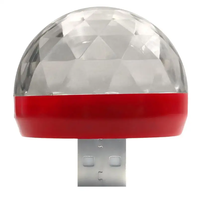 Автомобильная светодиодная интерьерная Подсветка USB мини RGB декоративный свет авто интерьер Стайлинг