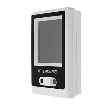 

Non-Contact Thermometer Wall-Mounted Infrared Forehead Digital Temperature Fever Alarm Accurate Instant Reading LCD Display