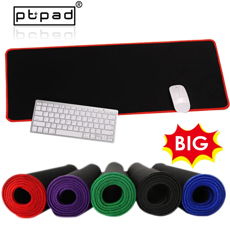 Большой игровой коврик для мыши Speed XL 300*700/800*300 /900*400 черный с закругленными краями