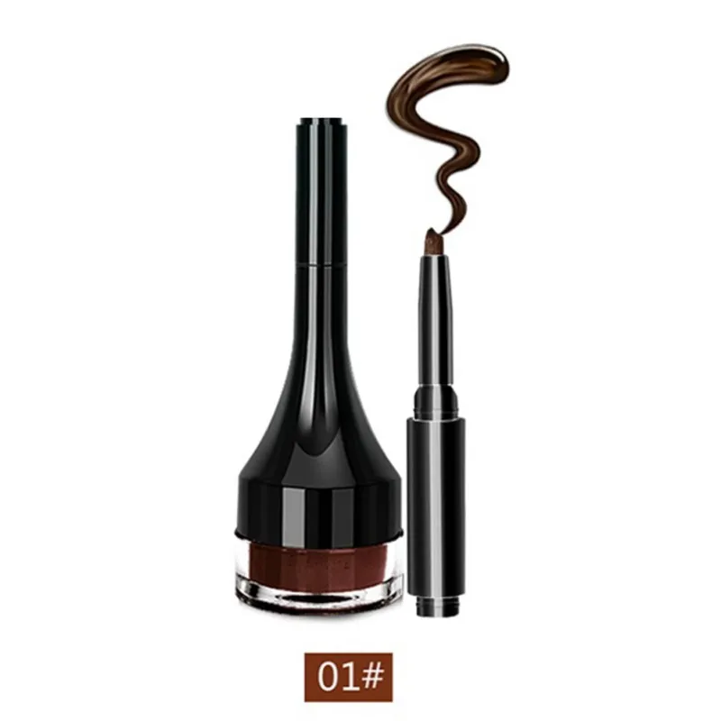 HOT New Tattoo Eyebrow Gel Super Lasting 7 days Peel Off Natural Eyebrow Tint Eyebrows Enhancer MKXJ