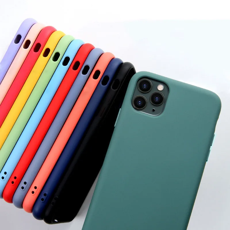 Жидкий силиконовый чехол для Apple iPhone 7 8 6 6S Plus XR XS Max X оригинальный Официальный с