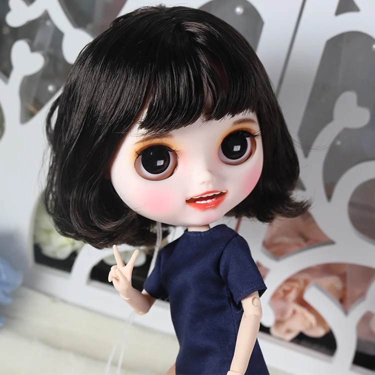ICY 1/6 Blyth Подгонянная Кукла № BL950 белая кожа и соединение тела с открытым ртом ручная роспись макияж лицо для девочки подарок игрушка
