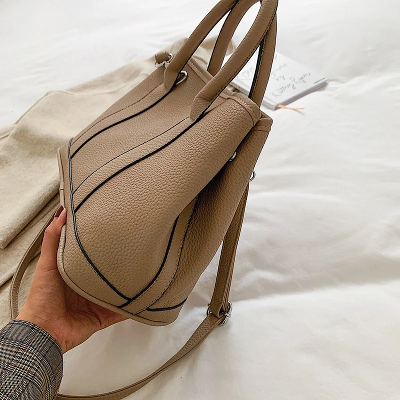 Брендовая Оригинальная дизайнерская женская сумка, женская сумка, новинка, модная вместительная переносная сумка-тоут, Джокер, Ретро стиль, сумка через плечо