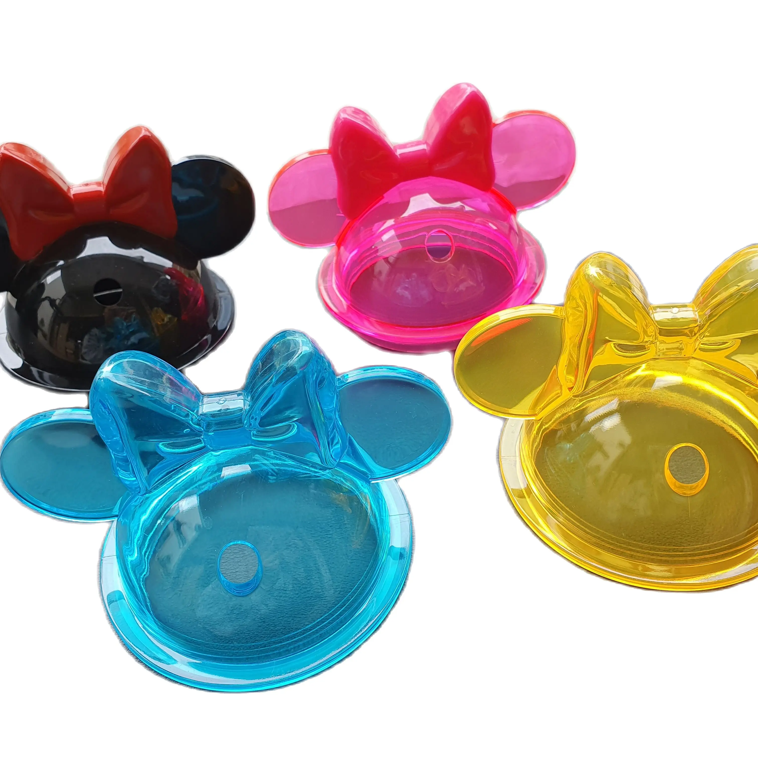 Креативная Вакуумная чашка с крышкой Микки и Минни Двойная портативная для воды