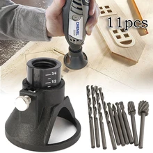 Milling Cutter Drill-Bits-Set Burrs-Tools Router Root Wood-Stone Dremel Carving Rotary