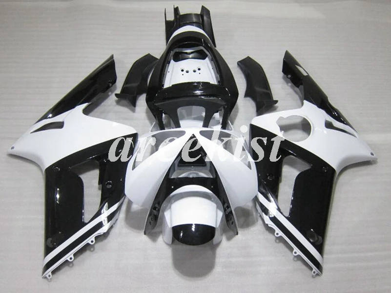 

4 Free Gifts Injection Mold New ABS Fairings kit fit for Kawasaki Ninja ZX-6R 636 2003 2004 03 04 6r Body set White
