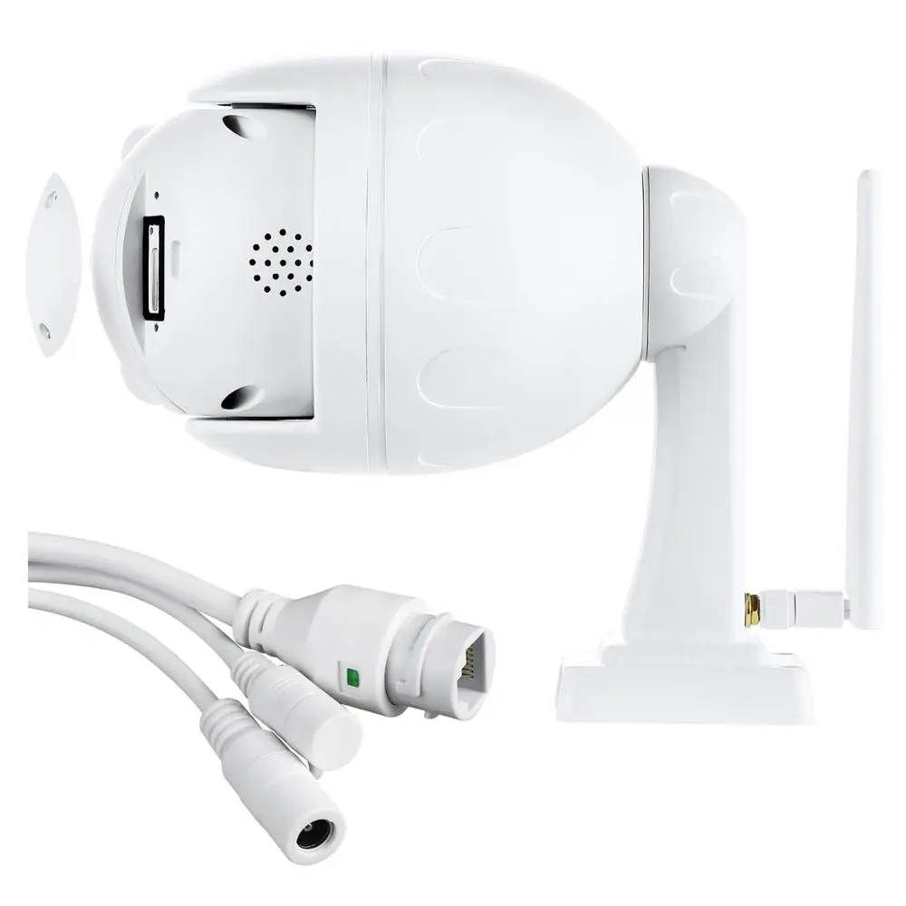 WANSCAM K64A 1080P Wireless IP Camera 16X Dual Light Source Night Vision 50m Hybrid Zoom Surveillance Camera IP66 Waterproof