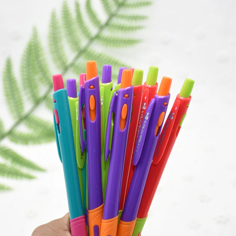 Plastic Ballpoint Pen Blue Ink 8 Pcs/Set Office Accessories Material Escolar Writing Supply Mark 0.7mm Canetas School Stationery