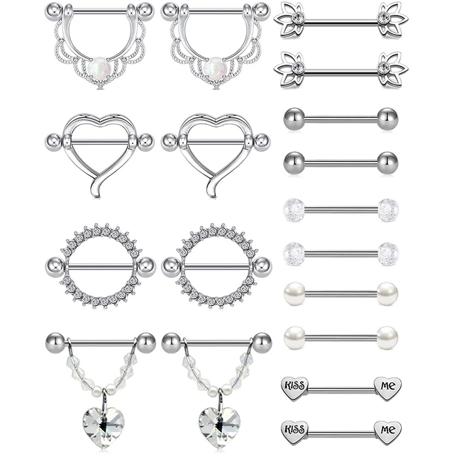 Nipple Rings, Nipple Piercing Jewelry