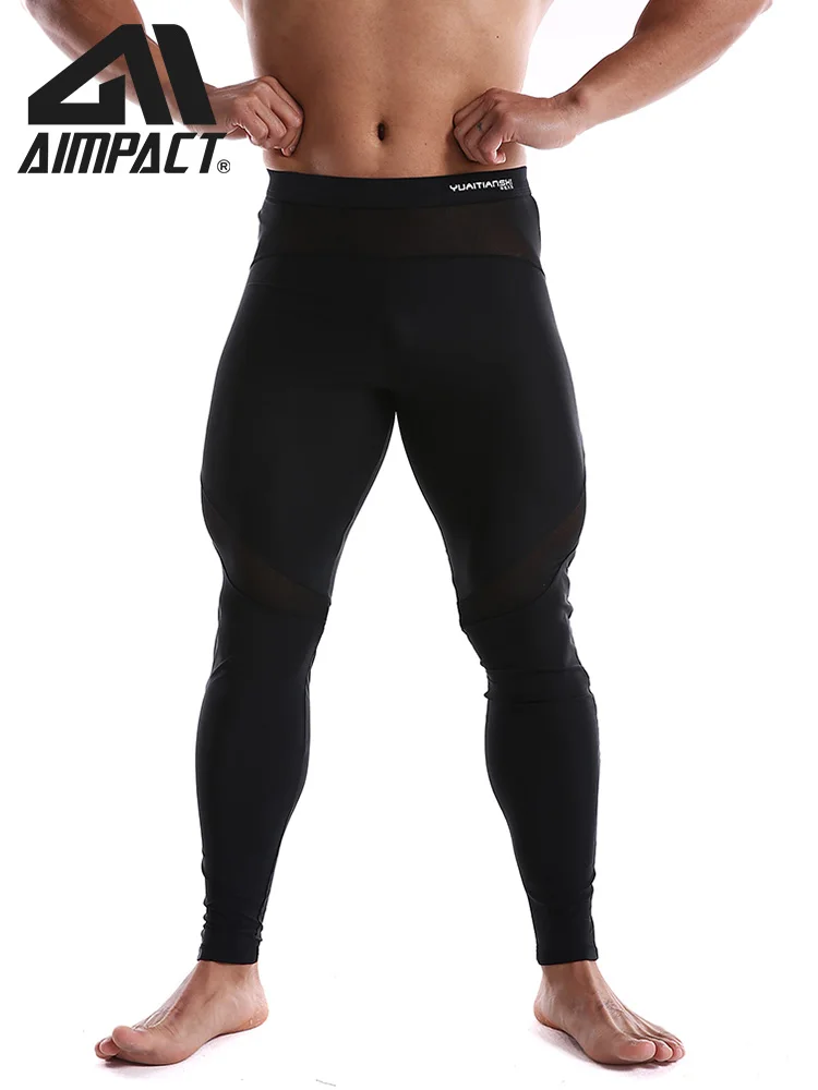 

Men's Running Compression Leggings Pants Sexy Nylon Fitness Shape Pure Color Lightness Breathable Loose Weight