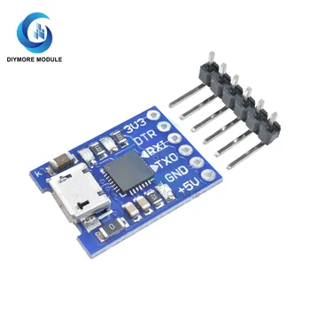 

CP2102 Micro USB to UART TTL Module Converter Adapter Board Replace FT232 For Arduino