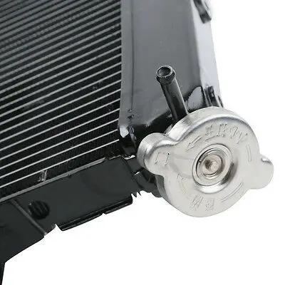 Мотоцикл черный радиатор охлаждения алюминиевый для YAMAHA YZF R6 YZF-R6 2006-2007 06 07
