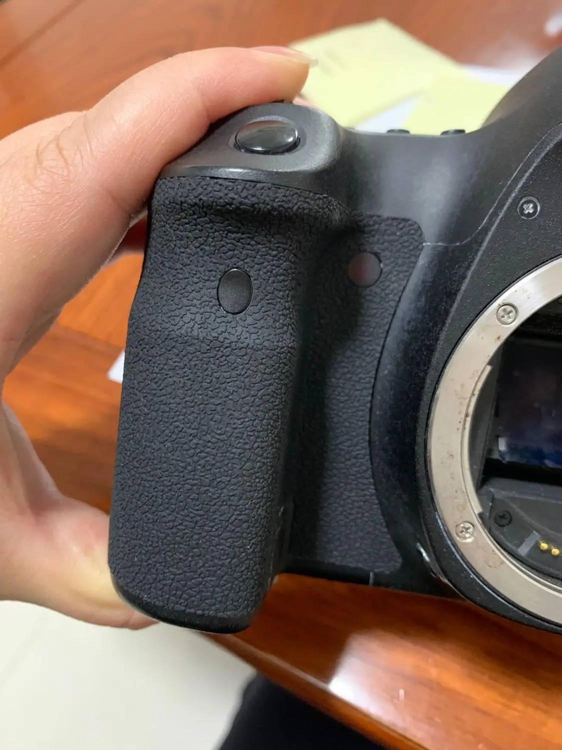Новая рукоятка ручная передняя резиновая крышка для цифровой камеры Canon EOS 6D