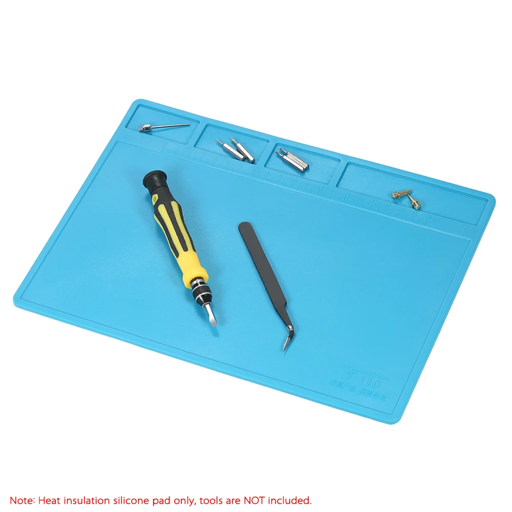 soldering iron Heat Insulation Pad for BGA Soldering Repair Solder Station Silicone Mat High Temperature Maintenance Platform