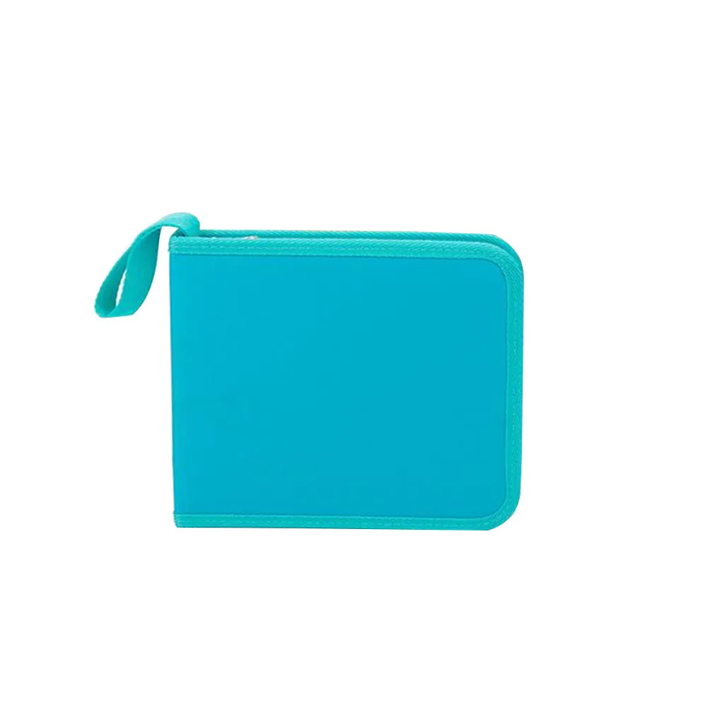 

Pouch Multi Slots With Zipper School Large Capacity Soft Canvas Folding Art Supplies Practical Student Pencil Case Portable