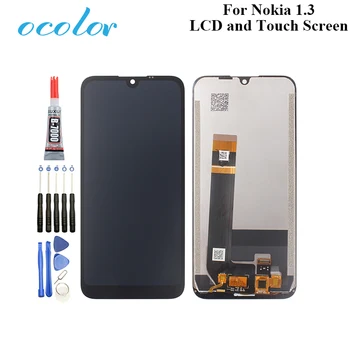 

ocolor For Nokia 1.3 LCD Display And Touch Screen 5.71" Digitizer Assembly Replacement With Tools +Adhesive For Nokia 1.3 Phone