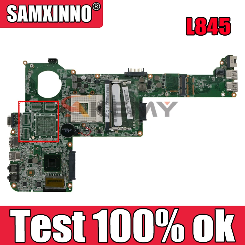 Материнская плата AKEMY для ноутбука Toshiba sattelite L845 материнская REV E Intel hm70 ddr3 разъем