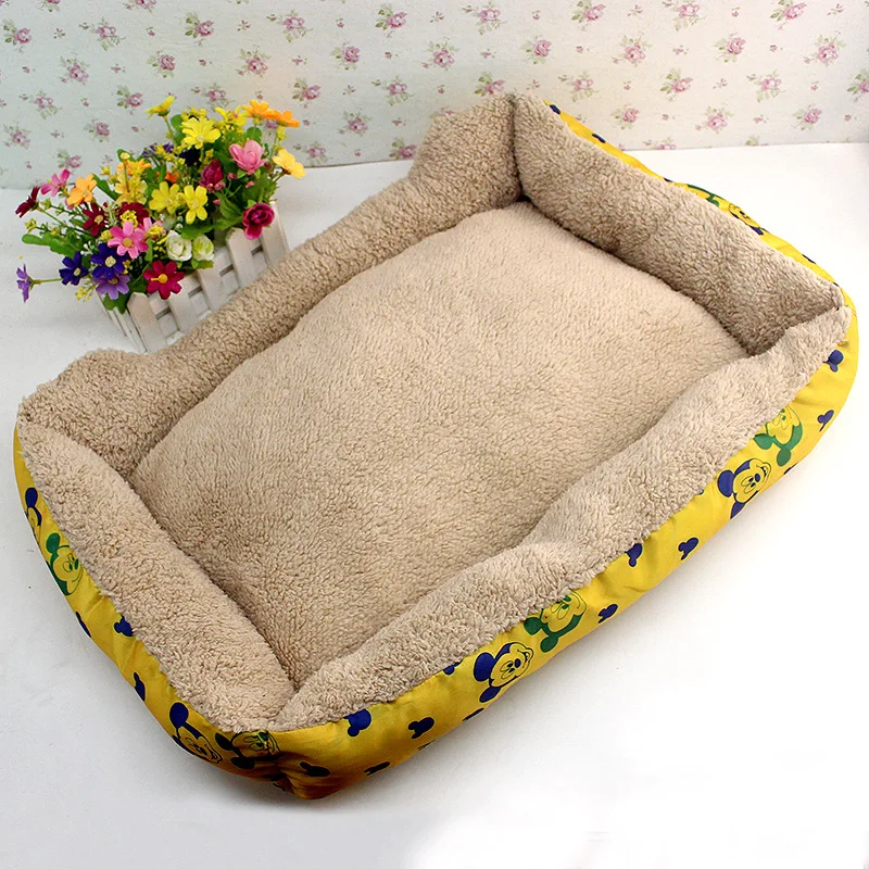 Лежанка для домашнего питомца Тедди VIP бишон золотой ретривер кровать маленькие собаки зима щенок кошка гнездо собака принадлежности