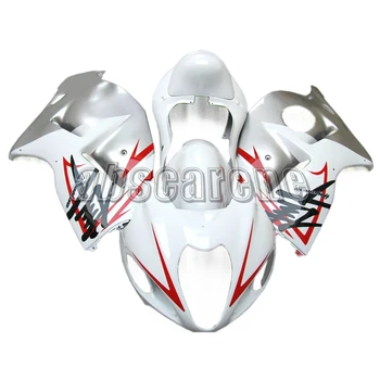 

Full Fairings for Suzuki GSXR1300 1997 - 2007 GSXR 1300 97 98 99 00 01 02 03 04 05 06 07 Injection ABS Plastic White Red Silver