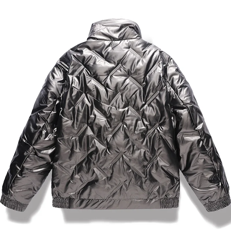 New Bread Down Jacket 2022 Male Winter Down Jacket Solid Thick Warm Loose Coats Jacket for Men Style Youth Man Jacket Parka
