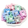 Cute-Idea 10pcs/lot Silicone Teether Beads BPA Free Cartoon Animals Chewable Teething Beads DIY Pacifier Chain Accessories Toys 6