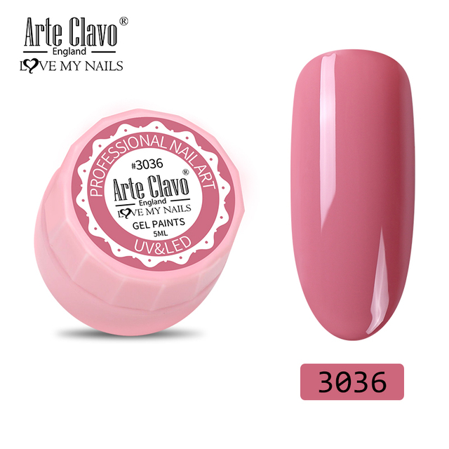 Clavo 5ML Painting Gel Nail Polish 72 Colors Gel Varnish Set For Manicure Top Base Coat Hybird Design of Nail Art Lacquer
