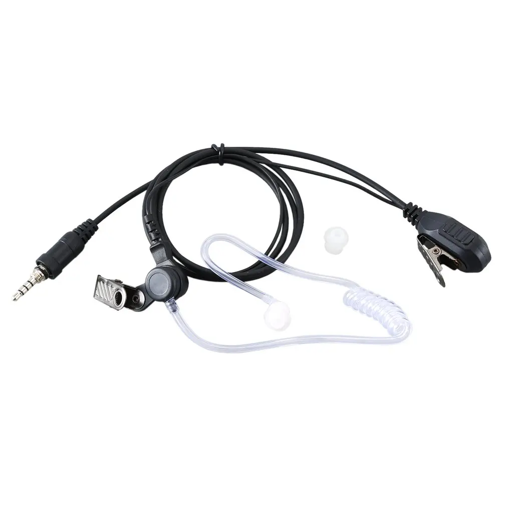 VX 7R For Walkie talkie Headset Throat Mic Vacuum Sound Transmission CS Headset Extendable Throat Microphone Mic Earpiece