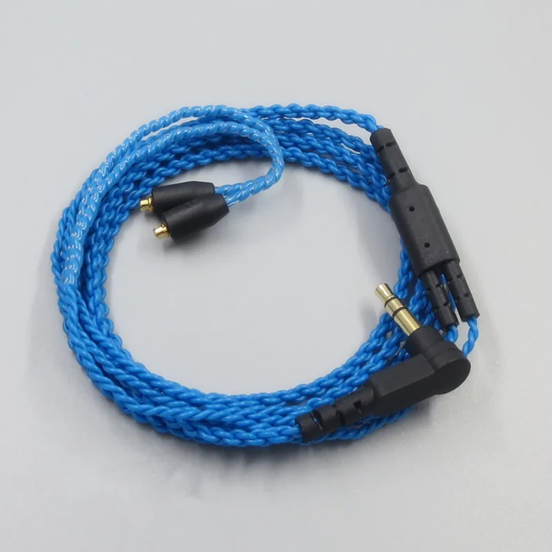 Замена аудио разъем mmcx кабель для Shure SE215 SE315 SE425 SE535 SE846 UE900 W40 W50 W60 W80 UM30 FC850 FX1200