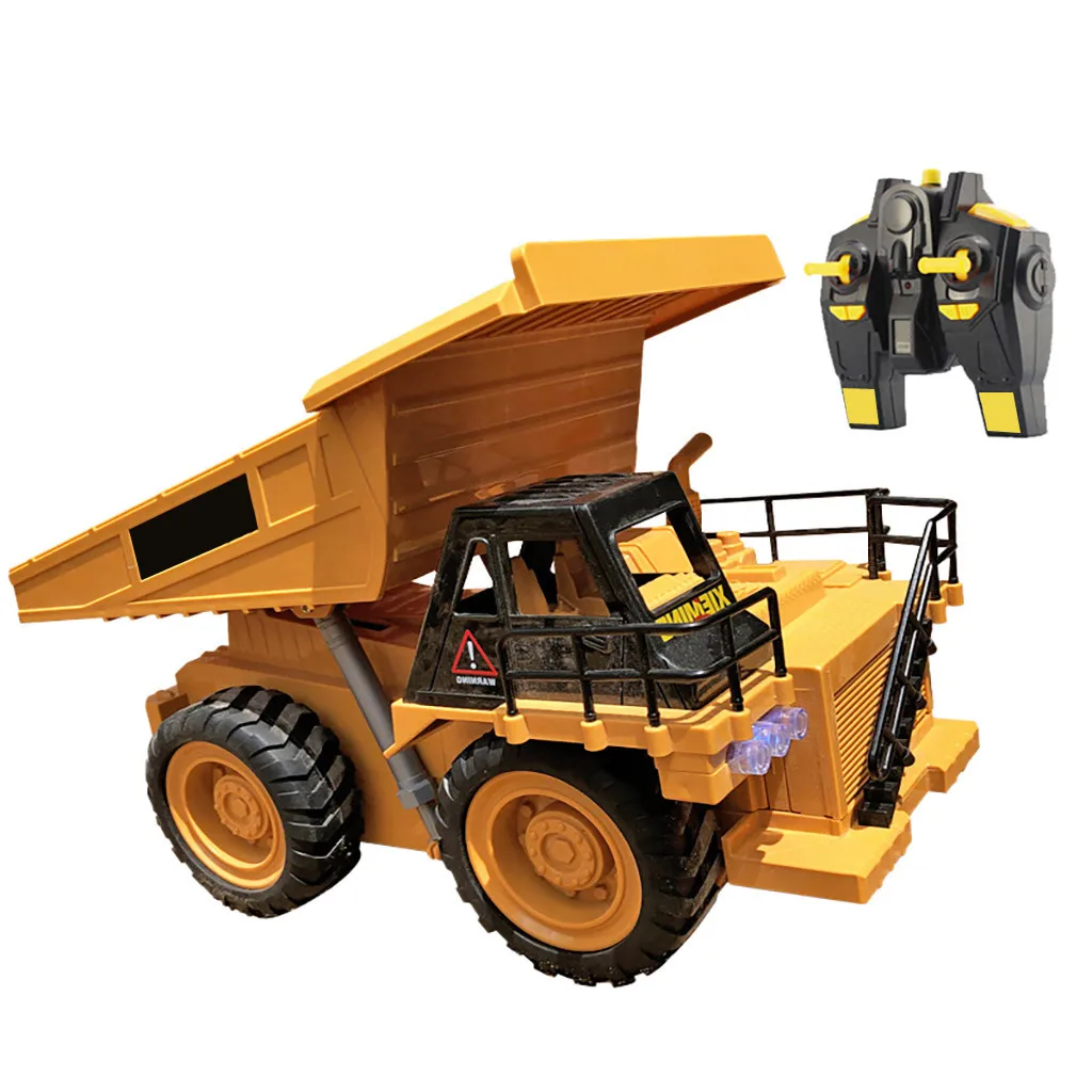 6ch самосвал автомобиль электрический Rc игрушки для детей Дистанционное управление моделирование строительство детские игрушки День рождения Рождественские подарки Новинка
