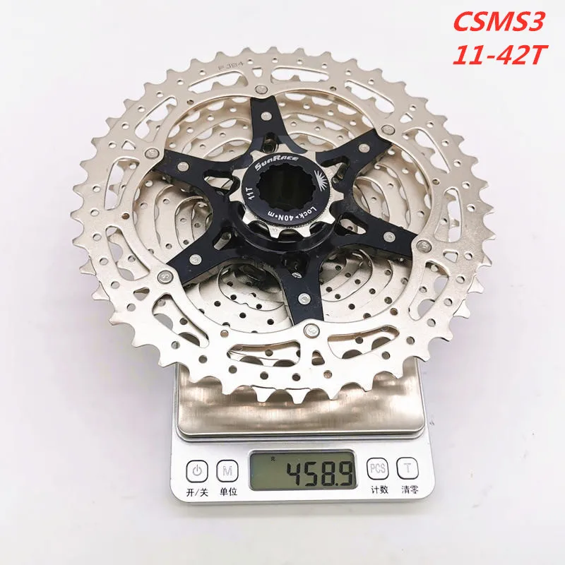 Sunracing 10 скоростей широкоугольный велосипед mtb freewheel кассета 11-40T 11-42T