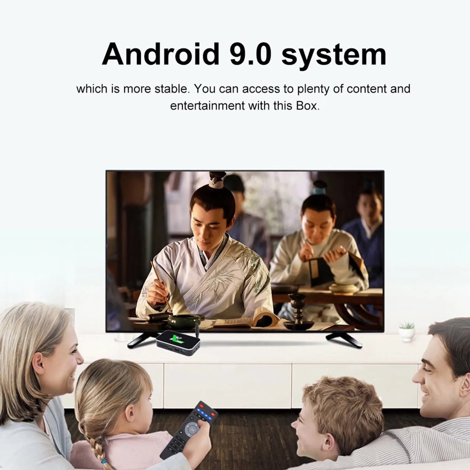 X2 Pro Smart Android 9,0 ТВ приставка S905X2 Cortex-A53 четырехъядерный 64 бит 4 ГБ/32 ГБ 2,4G и 5G WiFi и 1000M LAN 4K HD медиаплеер