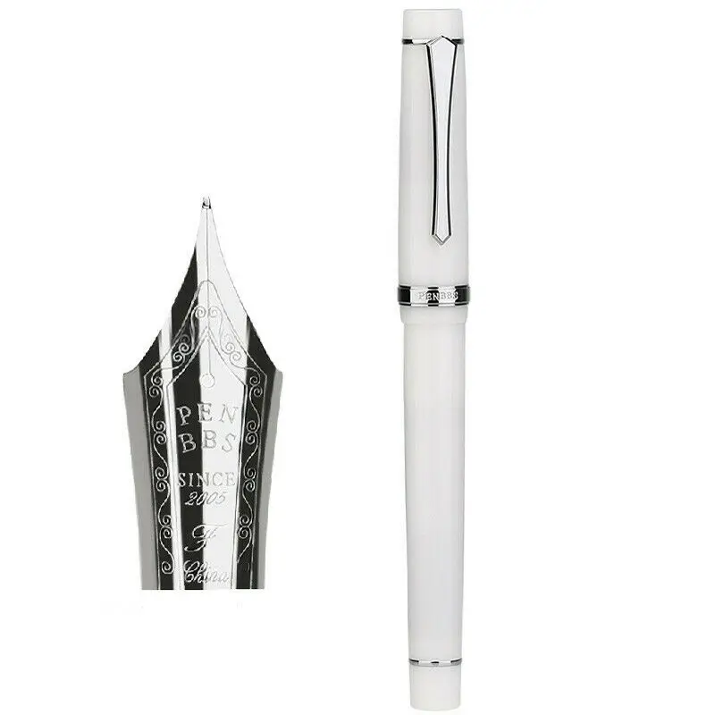 Penbbs 352 акриловая смола авторучка дополнительный тонкий наконечник EF0.38mm F0.5mm пишущий студент, школа, офис чернильные ручки канцелярские принадлежности - Цвет: As picture EF0.38mm