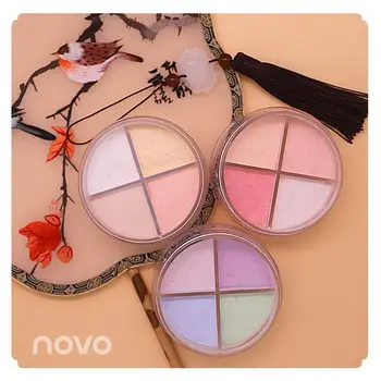 

Four-color Loose Powder, Light Oil Control Concealer, Makeup Powder, Delicate, Not Easy To Faint Makeup