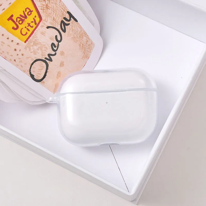 Чехол для Airpods милый чехол airpods мультяшный защитный жесткий прозрачный