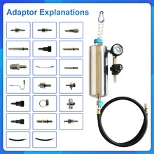 

C80 Fuel System Injector Cleaner Car Gasoline Injector Throttle Cleaner Non Dismantle Injection System Cleaning Tool