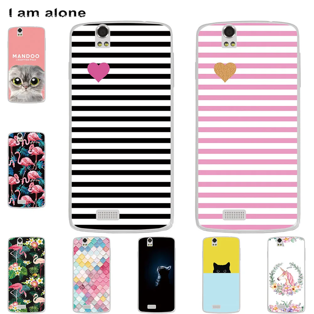 Чехлы для телефонов I am alone Fly IQ4405 Quad Evo Chic 1 IQ4503 Era Life 6 IQ4516 Tornado тонкие мобильный