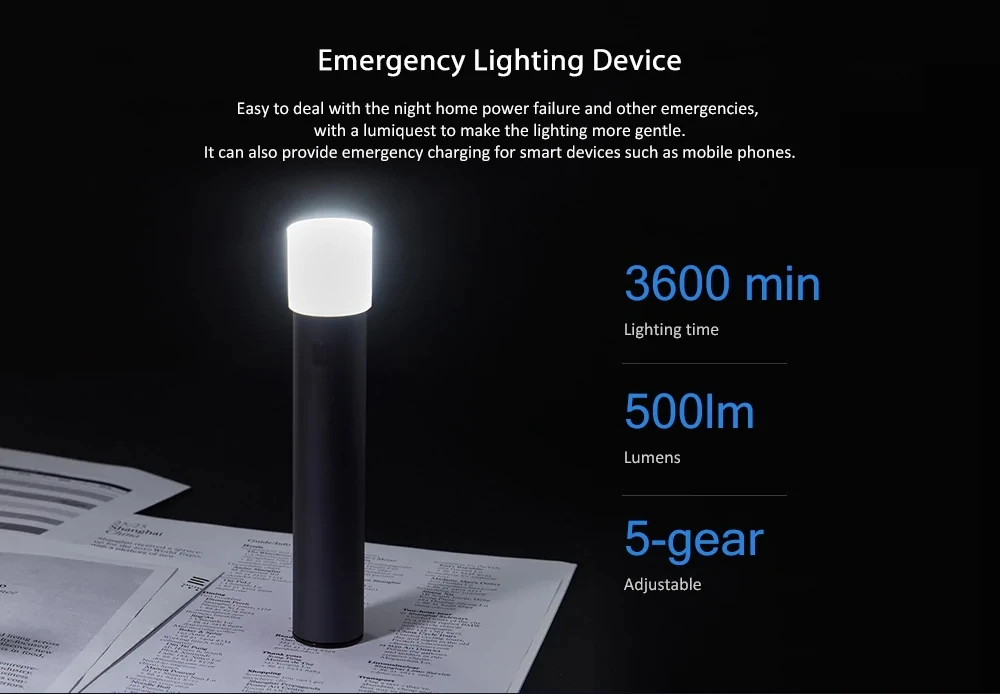 Xiaomi ZMI  LED flashlight power bank Support USB Charge For iphone Samsung Huawei Flashlight 5000mAh Torch Ultra Bright Light (7)