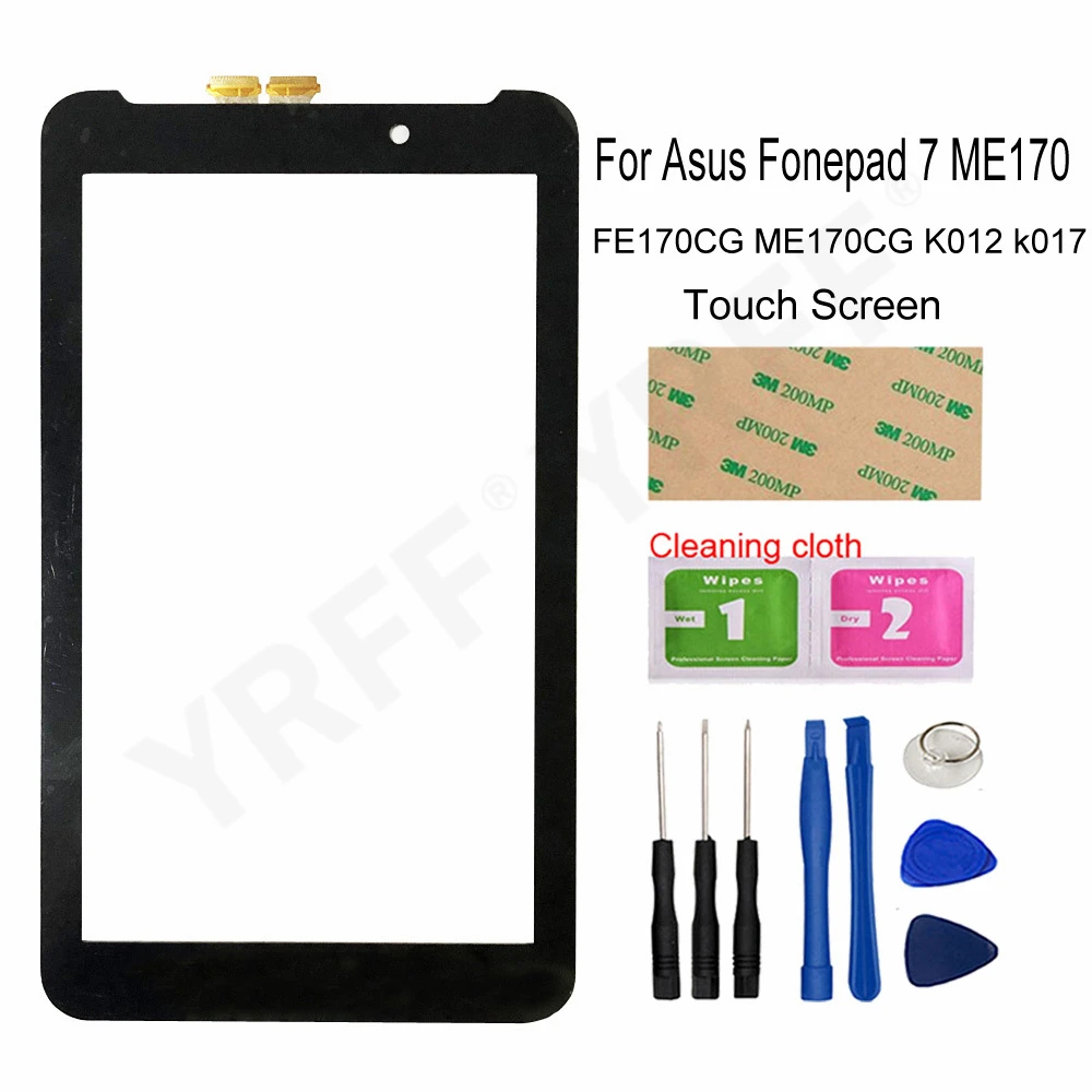 Pantalla Tactil Para Asus Fonepad 7 Me170 Fe170cg Me170cg K012 K017 Digitalizador De Pantalla Tactil Panel De Vidrio Piezas De Montaje De Repuesto Panel Tactil De Telefono Movil Aliexpress