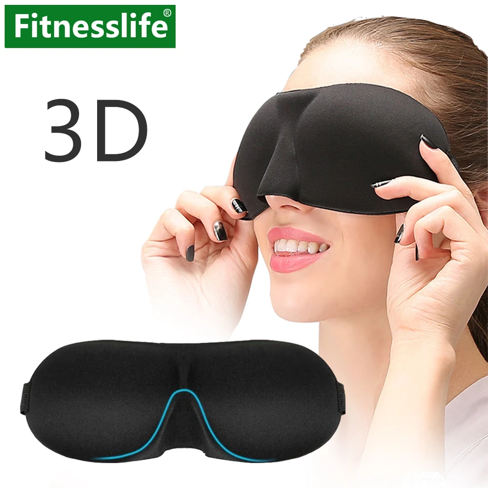 

Sleeping Eye Mask for Sleep 3D Eye Cover Shade Soft Travel Rest Eye Patch Band Blindfolds Upgrade Wholesale for Women Man