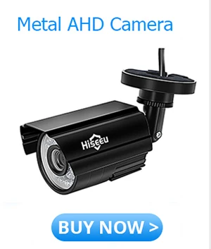 Hiseeu HD 4CH 1080N 5в1 AHD DVR комплект система видеонаблюдения 2 шт 720 P/1080 P AHD водонепроницаемая/цилиндрическая камера 2МП P2P комплект видеонаблюдения
