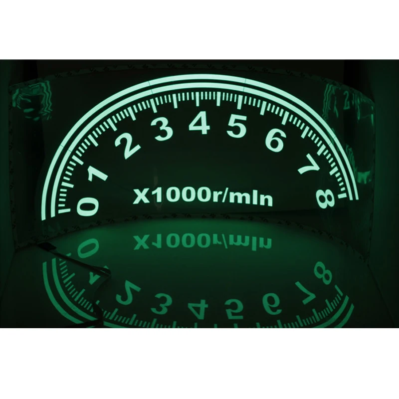 Часы Стайлинг автомобиля музыкальный ритм автомобильная наклейка EQ EL