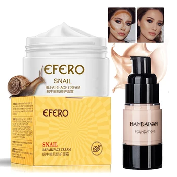 

EFERO Snail Cream Face Creams Skin Care Acne Pimples Remover Treatment Moisturizing Whitening Cream Anti Winkles Aging Cream