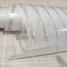 Полоса шаблон Semilucent стеклянная пленка статическая цепляется мульти-размер защита конфиденциальности нет-клей откидной прочный Film23.62 ''by78. 7''