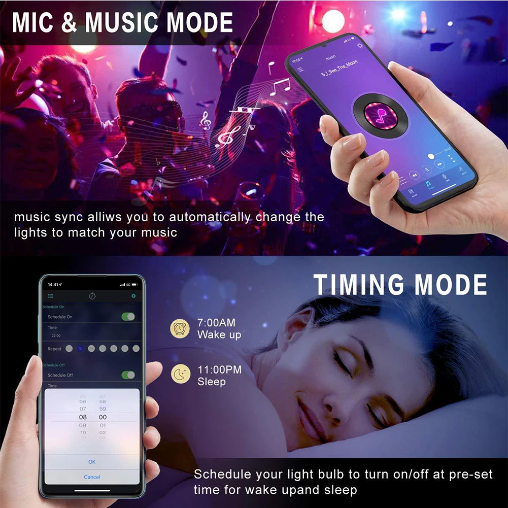 Светодиодная ленсветильник SMD 5050 RGB с Bluetooth управлением для кухни 12 В постоянного