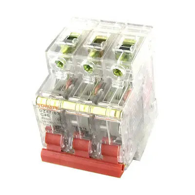 

AC 400V 40A 3P Transparent Miniature Mini Circuit Breaker