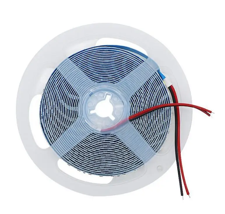 Гибкая светодиодная лента 5 м/рулон 2835 SMD 120 светодиодов/м 12 в пост. Тока 8 мм