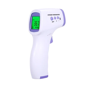 

Non-contact IR Infrared Sensor Forehead Body/ Object Thermometer Temperature Measurement LCD Digital Display Handhold Design
