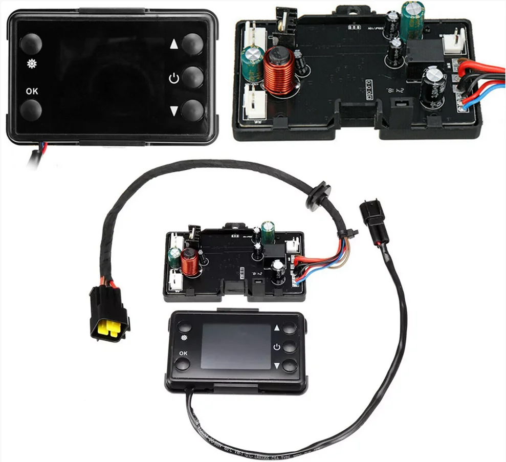 Solaughguy Placa Base De Control HH-ZB127K-12V Para Coche Eléctrico Infantil – Corriente De Carga 35A, Control De Velocidad Y Frenado